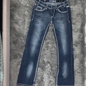 Rock & Roll Cowgirl Riding Jeans 29x34